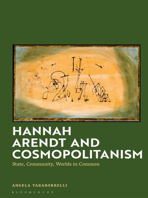 cover image of Hannah Arendt and Cosmopolitanism